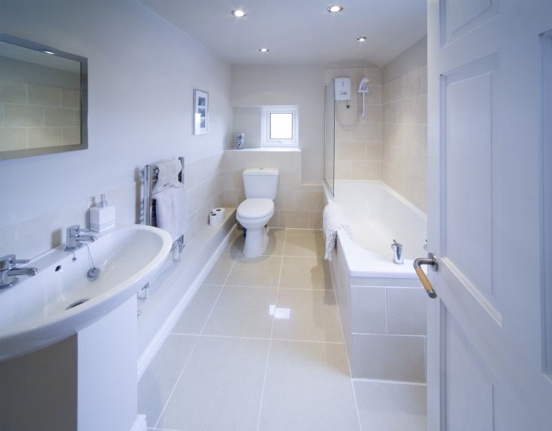 Contemporary Bathroom with Smart Features